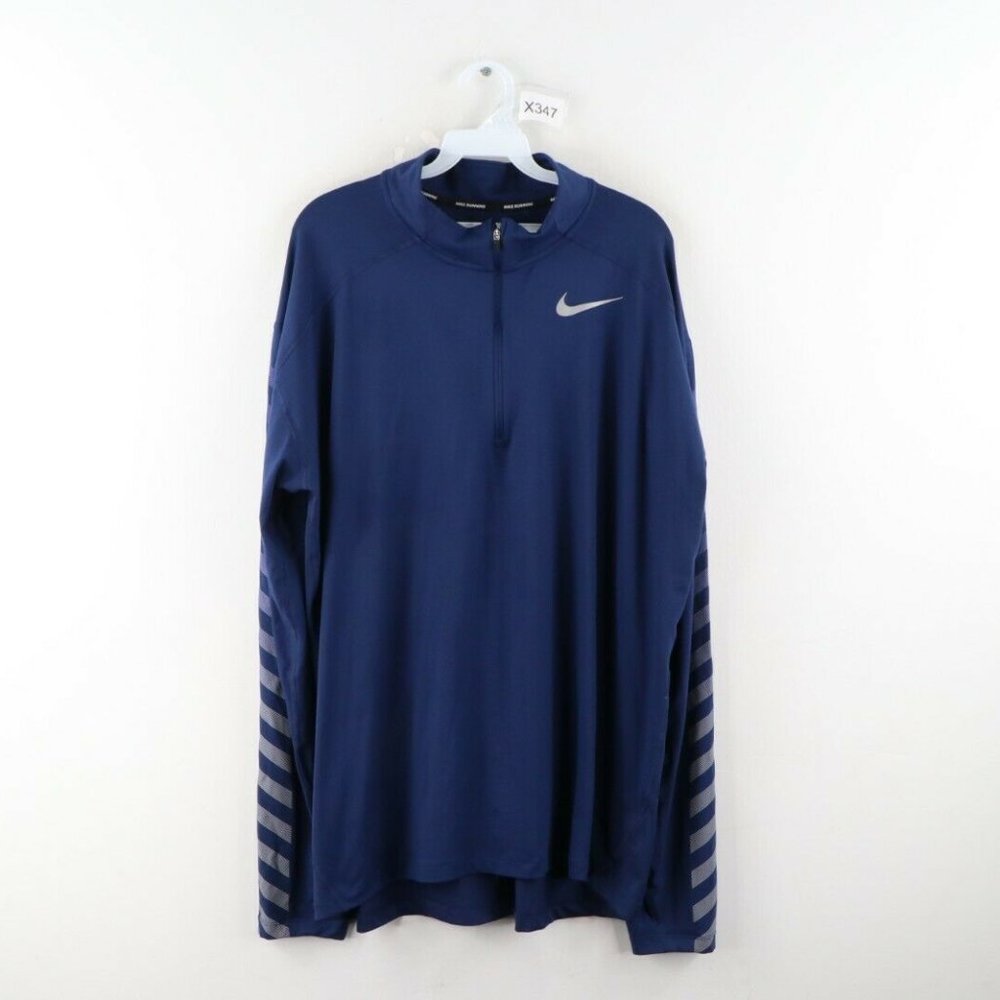 Nike Running Element Reflective Pullover Sweater - image 1